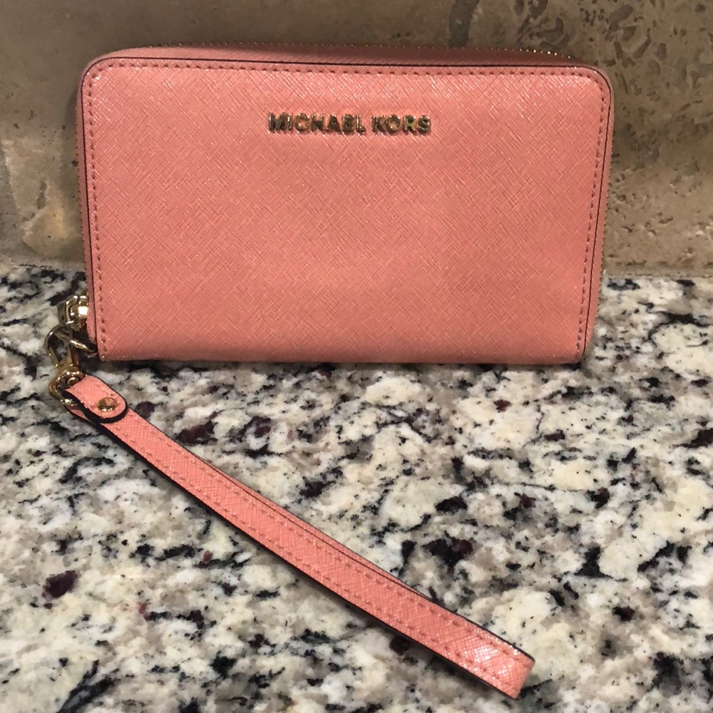 Michael Kora wallet/wristlet